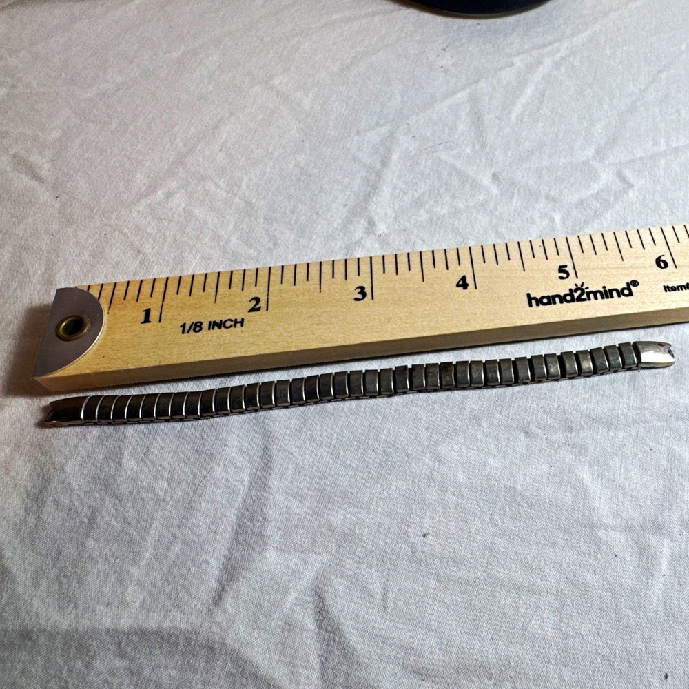 Vintage Kreisler USA Silver Tone Expansion Stretch Watch Band – Replacement Brac